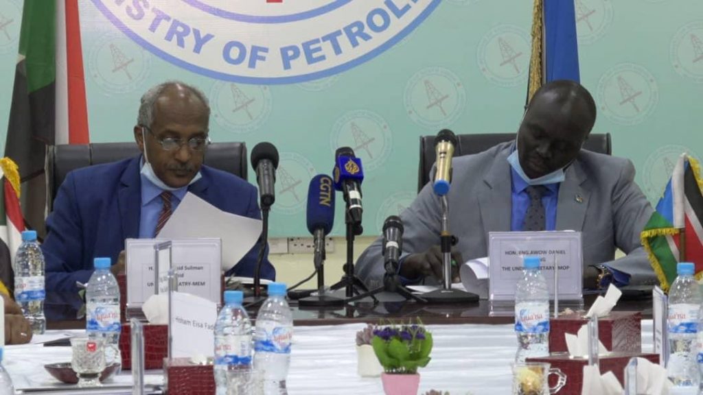 الخرطوم وجوبا تبحثان زيادة الإنتاج النفطي بدولة جنوب السودان